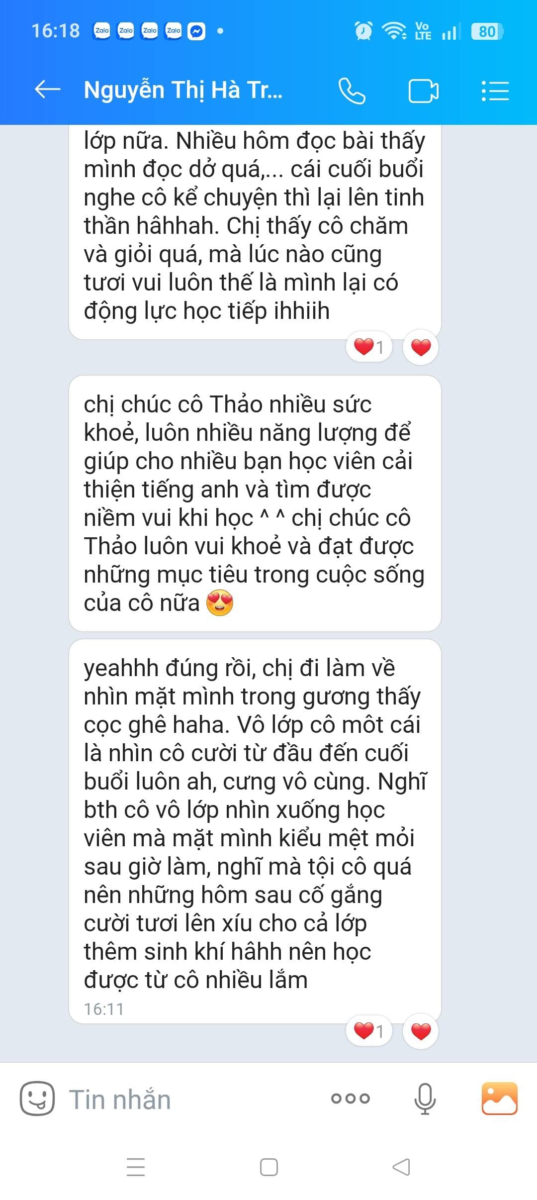 Phản hồi học viên Shape Your Voice 4